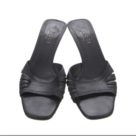 Gucci Leather Sandals - Picture 3 of 5